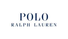 Polo Ralph Lauren glasses logo in blue